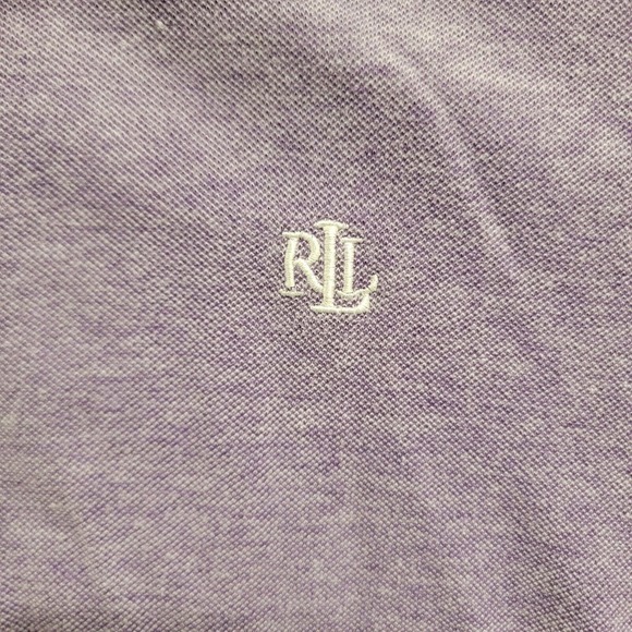 Lauren Ralph Lauren Shirt Dress Women Medium Purple Violet Collared Button Front - Picture 5 of 8